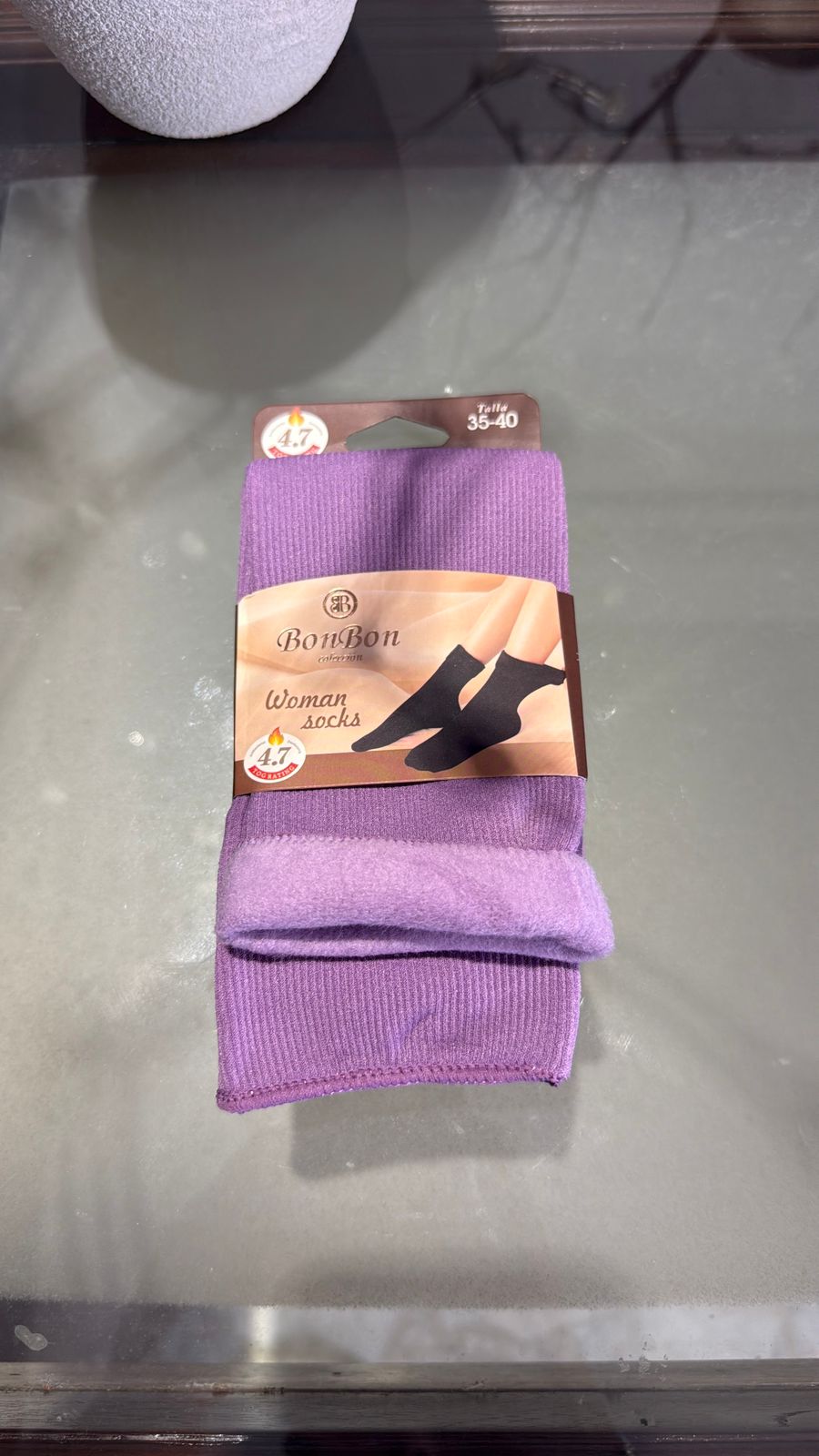 Calcetas Invernales Afelpadas para Mujer