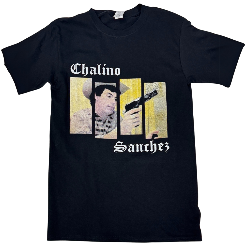 Playera Chalino Cuadros Manga Corta - Unisex