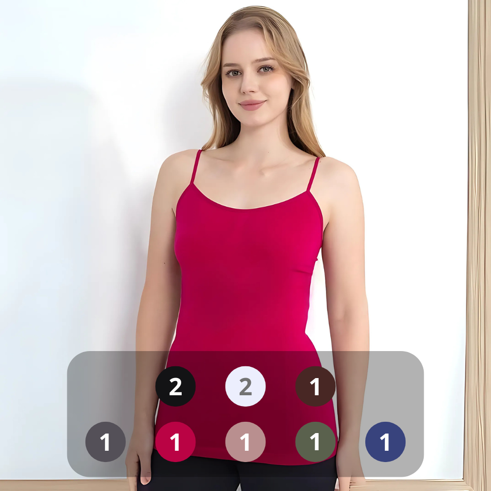 Blusa Tirantes Licra Paquete de 10 piezas - Dama