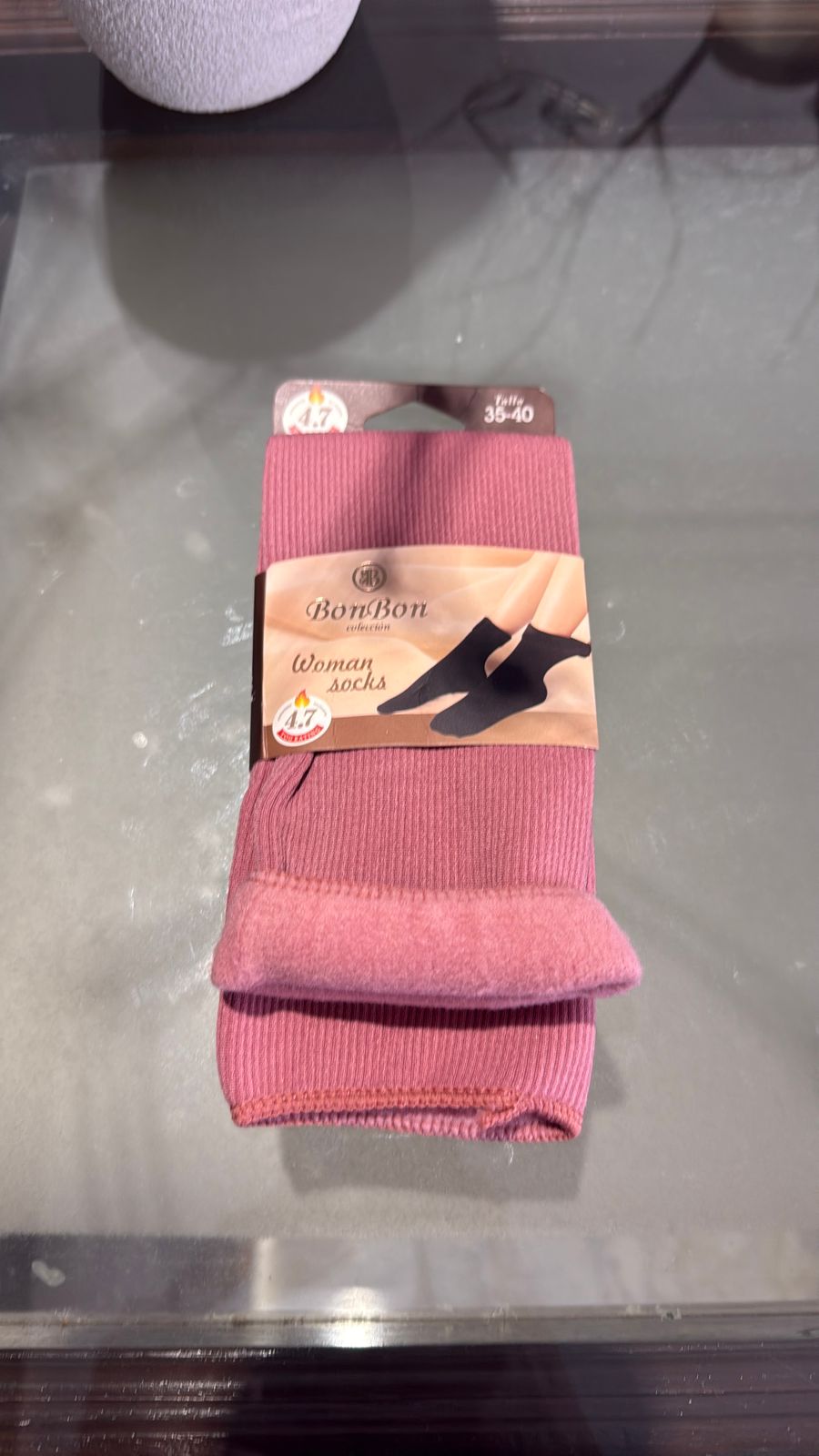 Calcetas Invernales Afelpadas para Mujer