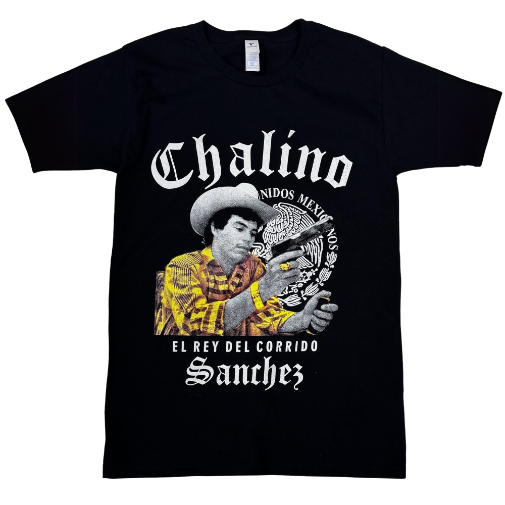 Playera Chalino Escudo Manga Corta - Unisex
