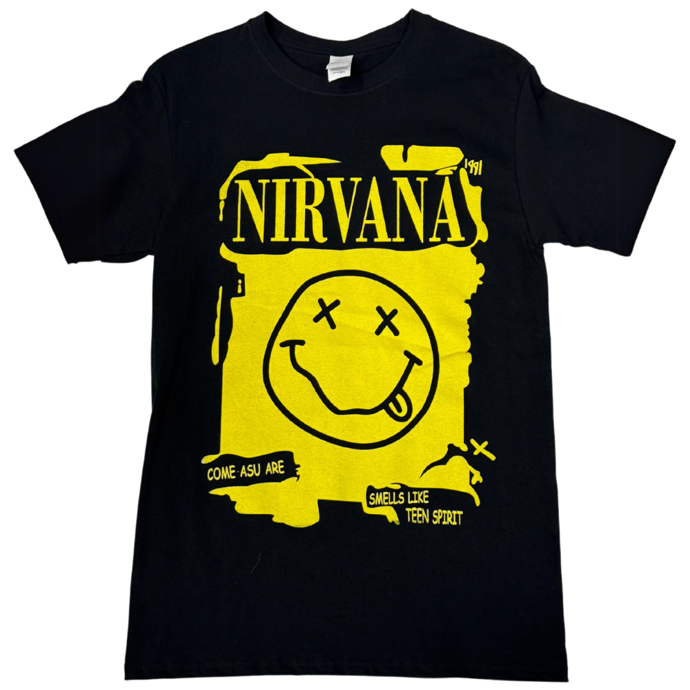 Playera Nirvana Manga Corta - Unisex