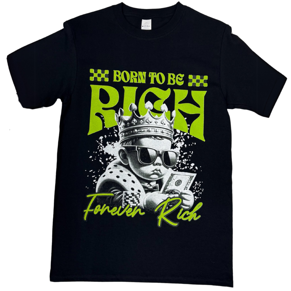 Playera Rich Manga Corta - Unisex