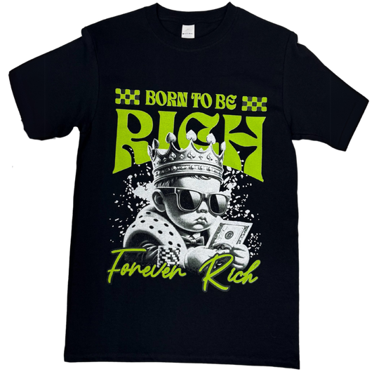Playera Rich Manga Corta - Unisex
